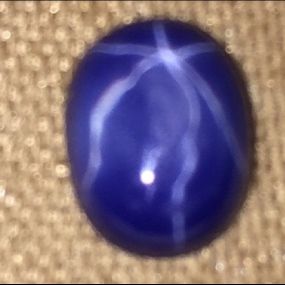 Authentic Mined  Star Sapphire (Six Star)